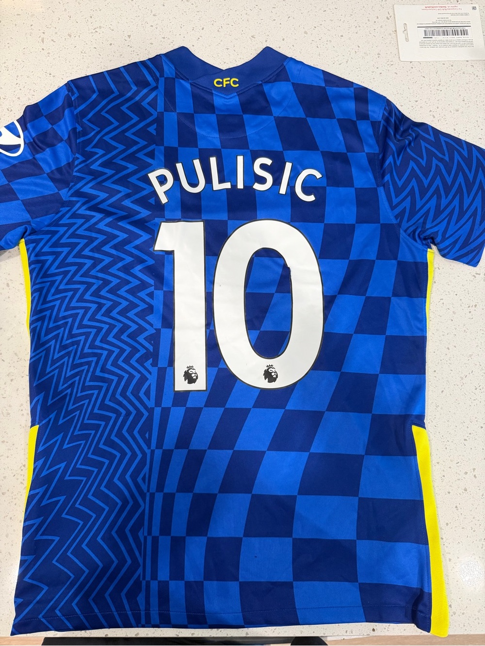 Christian Pulisic #10 Chelsea FC Home Jersey - Blue/Yellow